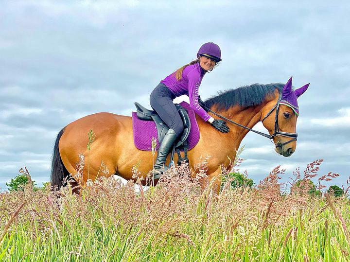 Horse Riding In Spring