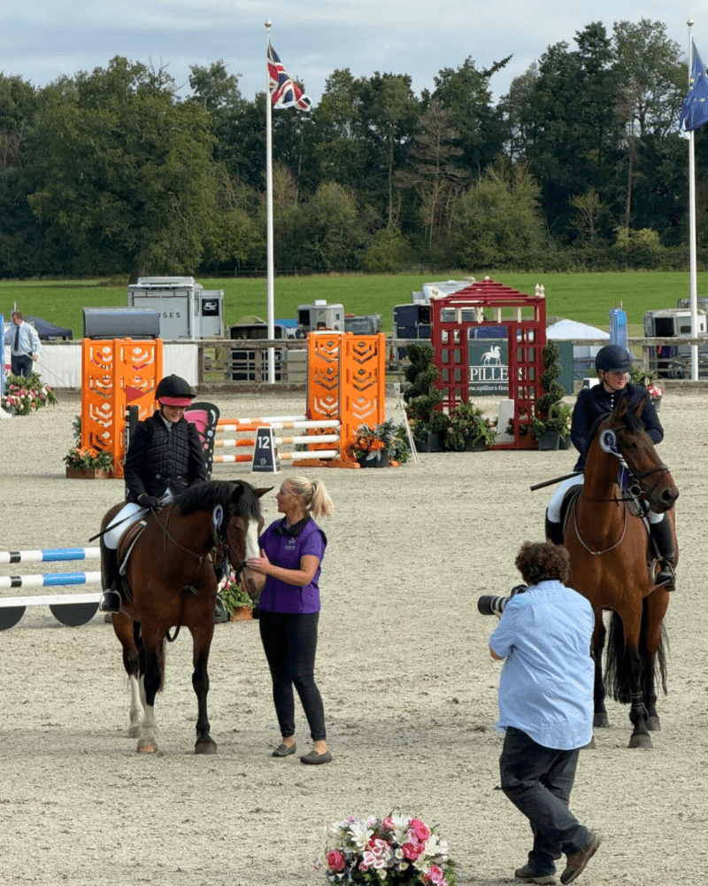 SEIB Trailblazers Championships showjumping arena